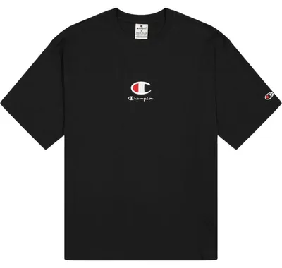 Obrázok produktu pre Champion - Pánske tričko s okrúhlym výstrihom PP9304 (S) (čierne)