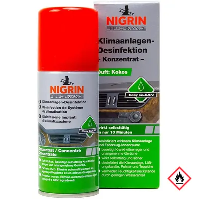 Produktbild von NIGRIN Performance Klimaanlagen Desinfektion Einfache Anwendung 100ml