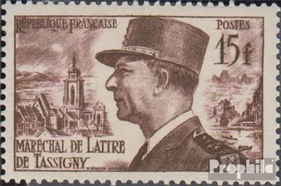 Produktbild von Briefmarken Frankreich 1952 Mi 938 (kompl.Ausg.) postfrisch Tassigny