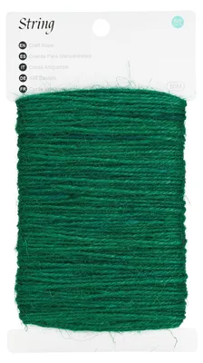 Image de Solidchoice - Corde en jute de 50 mètres, idéale pour le jardinage, l'emballage et la décoration