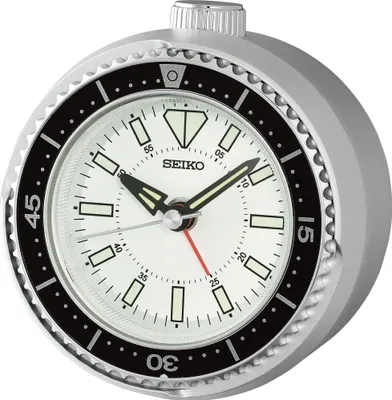 Image de Seiko QHE207S Réveil à quartz argenté