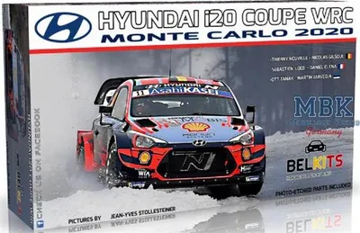 Productafbeelding van Belkits BEL021, Hyundai i20 Coupe WRC, Monte Carlo 2020