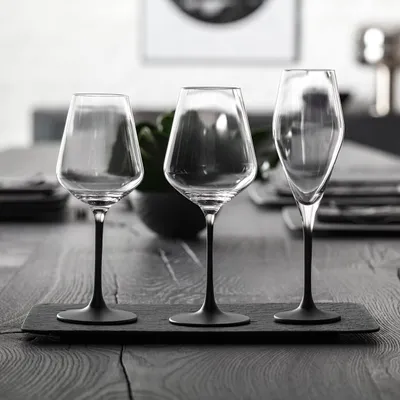 Zdjęcie produktu dla Villeroy & Boch Manufacture Rock kieliszki do białego wina, zestaw kieliszków 4 szt.