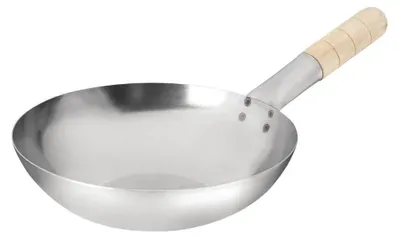 Immagine prodotto di Wok Vogue in acciaio da 25 cm