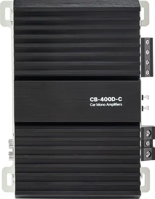 Zdjęcie produktu dla SucceBuy monoblokowy wzmacniacz samochodowy 400 W RMS MAX 1/2/4 Ohm, wzmacniacz audio klasy D z zewnętrzną regulacją poziomu subwoofera, filtrem dolnoprzepustowym, regulacją basów, regulacją fazy i regulacją głośności