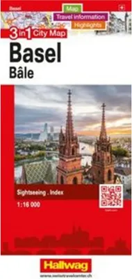Obrázek produktu pro Hallwag Mapa města Basilej
