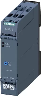 Obrázek produktu pro Siemens Thermistor-Motorschutzrelais 2 Wechsler 1 St. 3RN2011-1BA30, 37 mm, 110 mm, 129 mm, 170 g