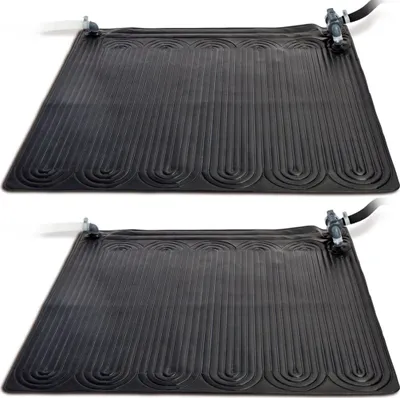 Produktbild von INTEX Solarmatte für Pools 2 Stk. PVC 1,2x1,2 m Schwarz 28685