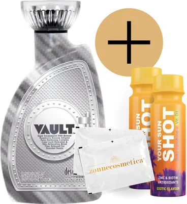 Produktbild von Devoted Creations - Vault + 2 Your Sun Shots + 2 erfrischende Tücher