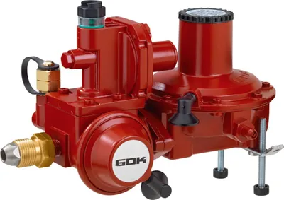 Produktbild von GOK Behälterregler-Kombination 12kg/h - 50mbar - TYP BHK 052 , Typ BHK 052:POL x PTV 22