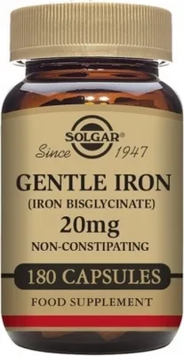 Produktbild von Sanftes Eisen (Eisenbisglycinat) Solgar