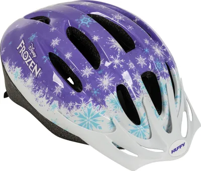 Zdjęcie produktu dla Kask rowerowy dziecięcy Huffy Frozen Kraina Lodu 5+ regulowany fioletowy