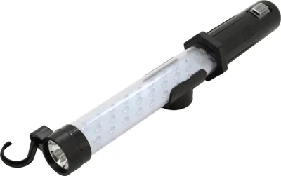 Obrázek produktu pro COMPASS Svítilna montážní 27+7LED nabíjecí 12/230V Li-on 1200mAh 08307