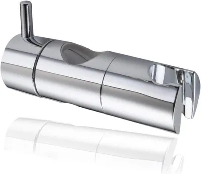 Produktbild von (25 mm, silber) Duschkopfhalterung, Saugnapf-Handbrausehaken, Duschkopf-Wandhalterung, universeller austauschbarer Duschgleiter