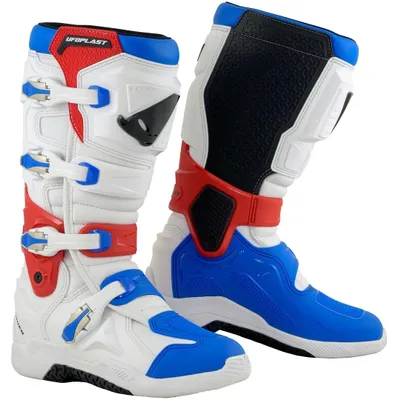 Zdjęcie produktu dla Buty UFO Plast Xander – czerwone/niebieskie – męskie – rozmiar 43