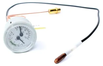 Produktbild von WOLF Thermomanometer, für Hydraulikgeräte, 1 Stk.