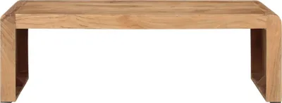 Immagine prodotto di Tavolino da Salotto 110x55x35 cm in Legno Massello di Acacia