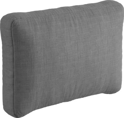 Produktbild von sunnypillow Palettenkissen für Gartenmöbel - Rückenkissen 60x40x20/10cm - Rückenpolster für Bett und Sofa - Palettenpolster für Palettenmöbel - Lounge Kissen mit abnehmbarem Bezug Grau