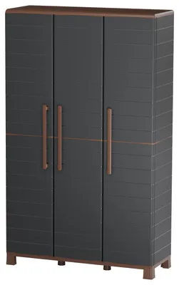 Obrázok produktu pre Plastová skríň PORTOFINO P100 - vysoká, delená, 3dv.