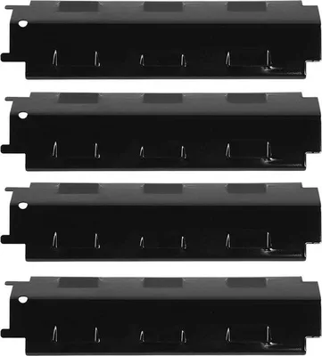 Productafbeelding van Famanu Grill Hittebeschermers, Draagbare grillafdekkingen - Zwart, 4 stuks