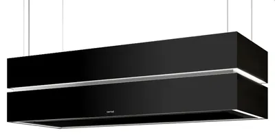 Produktbild von Berbel Skyline Edge Base BIH 100 SKE-B permalyt® Deckenlifthaube 100 cm Schwarz