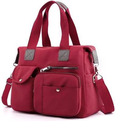 Imagen del producto de Bolso ligero con múltiples compartimentos, ideal para el trabajo y los viajes