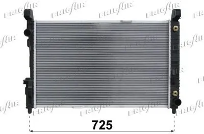 Produktbild von FRIGAIR 0106.3101 Kühler Wasserkühler Motorkühler passend für MERCEDES-BENZ A-Klasse (W169) B-Klasse (W245) B-Klasse (W246, W242)