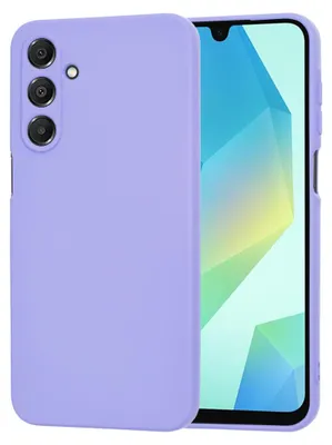 Produktbild von Techsuit Soft Flex Silikon Back Cover Hülle für Samsung Galaxy A16 - Hell lila