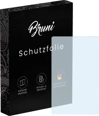 Produktbild von Bruni Basics-Clear 2x Schutzfolie kompatibel mit Headwolf FPad 6 Folie