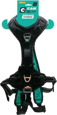 Produktbild von Hundegeschirr Größe S - Schwarz/Blau