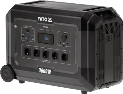 Produktbild von Powerstation 3600 W, 3072 Wh, 5×230 V, 6×USB, 2×12 V, Solargenerator