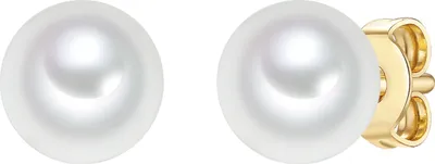 Produktbild von Trilani Perlen-Ohrstecker Sterling Silber Muschelkernperle 50030135