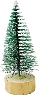 Image de Arbre de Noël artificiel vert pour décorations 10,5 cm