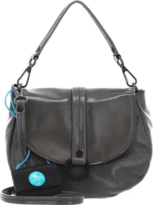 Immagine prodotto di Gabs Pelle borsa a tracolla borsetta Bea Glass Tube Black Crossbody Bag Basalto grigio