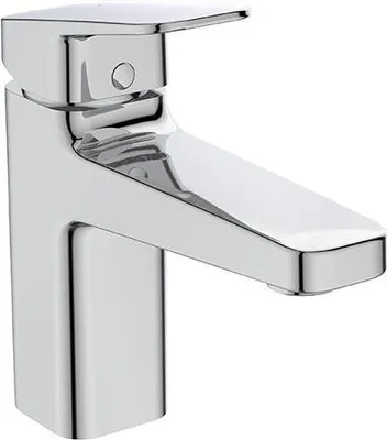 Produktbild von Ideal Standard Waschtischarmatur Ceraplan BlueStart H90, Ausladung 124mm BD228AA Chrom