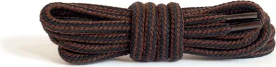 Produktbild von Runde Schnürsenkel - 150 cm - Braun/Schwarz