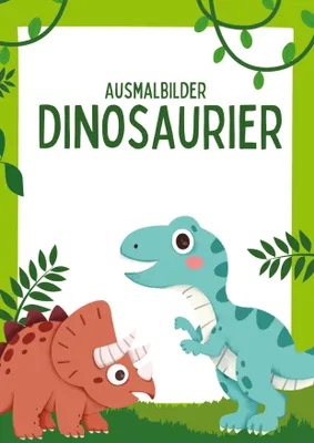 Produktbild von Ausmalbilder Dinosaurier