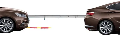 Produktbild von Abschleppstange, Stahlkonstruktion, 17636,98 lbs Tragfähigkeit, 4409,25 lbs Zugkraft, 1,77 Zoll Rohrwandstärke, Federpufferdesign