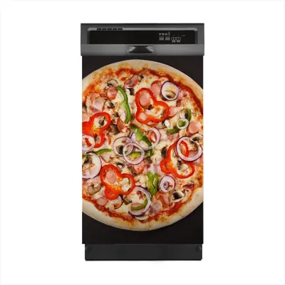 Produktbild von Magnete Dekorative 45x70 cm Küche Magnetmatte Spülmaschine - leckere italienische pizza