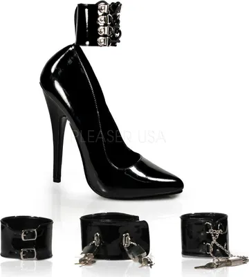 Produktbild von DEVIOUS DOMINA-434 High Heel Pumps mit Fesselmanschetten