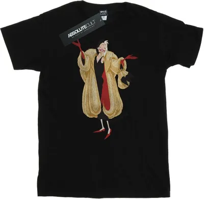 Produktbild von Disney - "101 Dalmatians" T-Shirt für Herren BI18083 (XXL) (Schwarz)