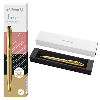 Produktbild von Pelikan Kugelschreiber Jazz Noble Elegance K36 Gold Gelb Geschenkbox