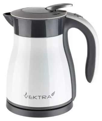 Produktbild von Vektra VEK-1201W Vakuumisolierter Wasserkocher 1,2 L Edelstahl Doppelwandig EU-S