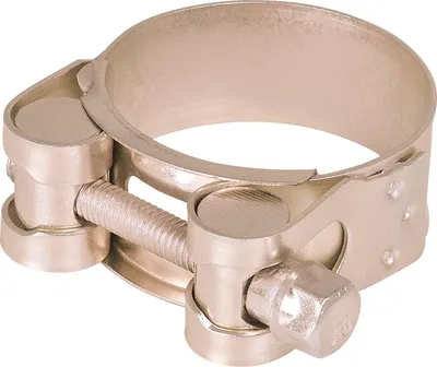 Produktbild von SST Gelenkbolzenschelle 20-22mm W5 Edelstahl A4 - Schlauchschelle 18mm Bandbreite - Seewasserbeständig - DIN 3017-3-C1