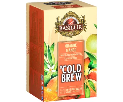 Image de Basilur-COLD BREW - ORANGE MANGO Sachets - 20 x 2 g
