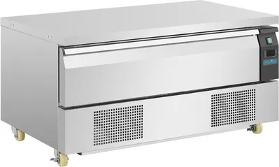 Produktbild von Polar Serie U Flacher Kühl- Und Tiefkühltisch Mit 1 Schublade 3X Gn