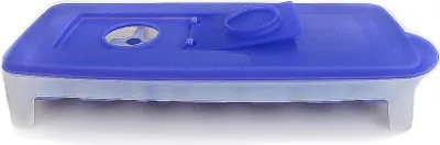 Produktbild von TUPPERWARE Gefrier-Behälter Eiswürfler weiß lila G29 Eiswürfelwunder