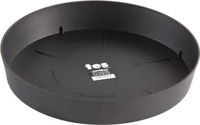 Produktbild von PLASTIKEN Tablett 28 cm - Für 38 cm Blumentopf - Anthrazit