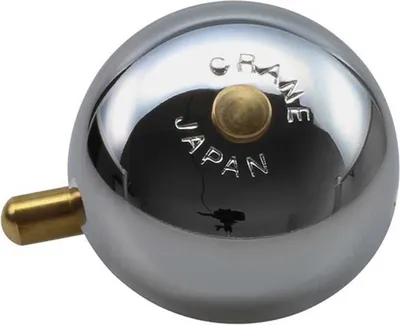 Zdjęcie produktu dla Crane Bell Co. Karen Mini Bell Retro chromowany chromowany element dystansowy słuchawki
