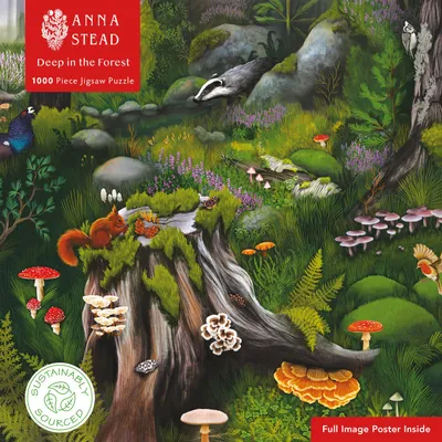 Produktbild von Adult Sustainable Jigsaw Puzzle Anna Stead: Deep in the Forest